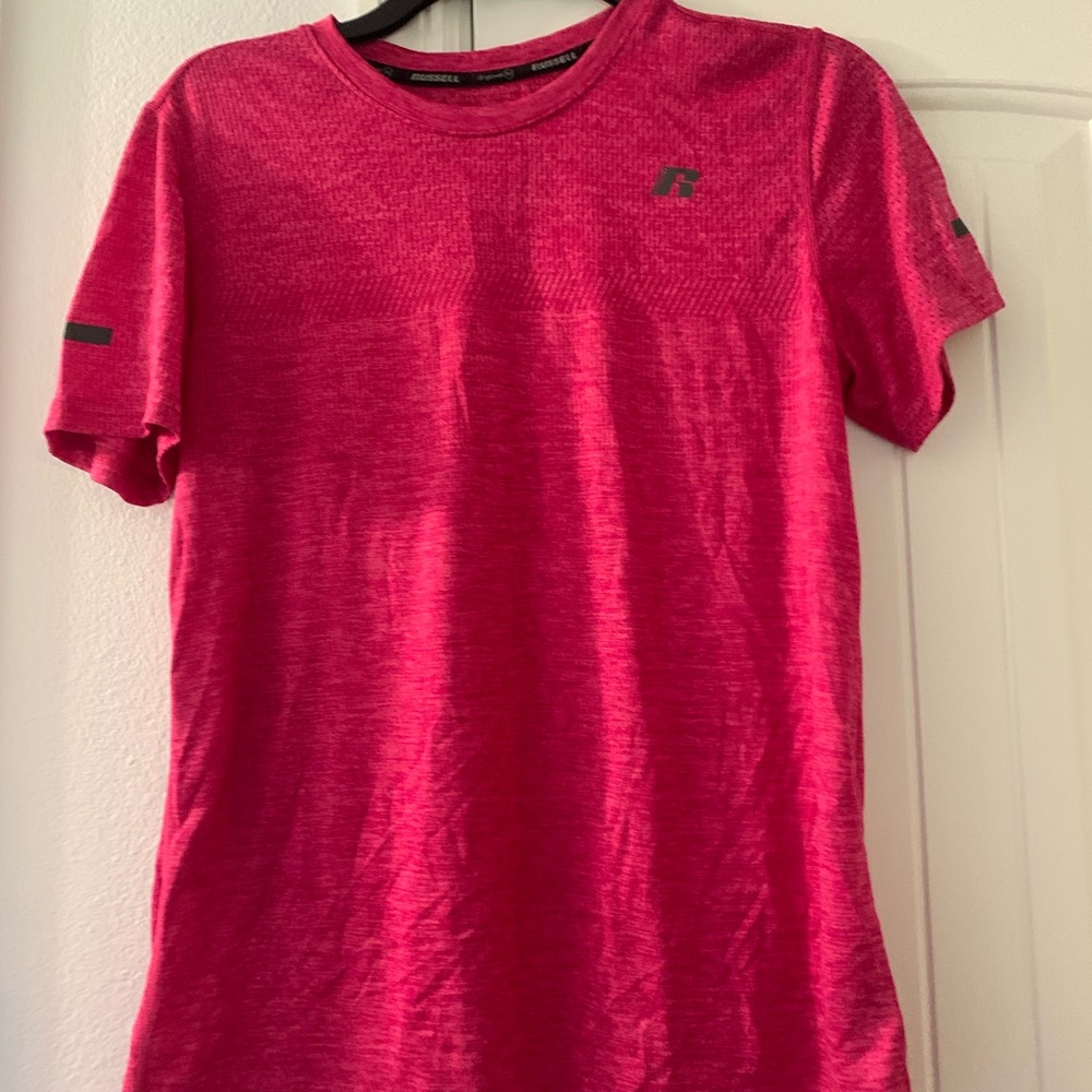 Russell Athletic Pink Short Sleeve Tee